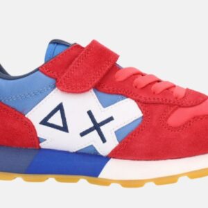 SUN68 - Scarpe Boy's Jaki Bicolor (Kid) Lampone/Avio