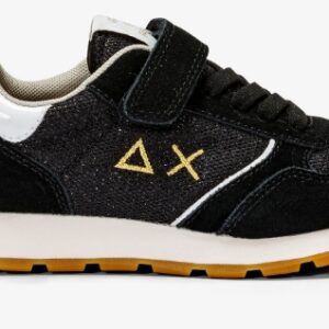 SUN68 - Scarpe Girl's Ally Glitter Textile (Kid) Nero