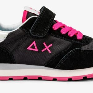SUN68 - Scarpe Girl's Ally Solid Nylon (Kid) Nero
