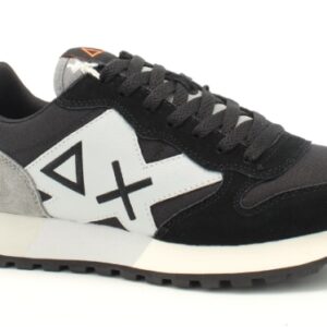 SUN68 - Scarpe Uomo Jaki Solid Nero con Grigio
