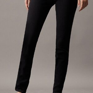CALVIN KLEIN - Jeans Donna Mid Rise Skinny Denim Black