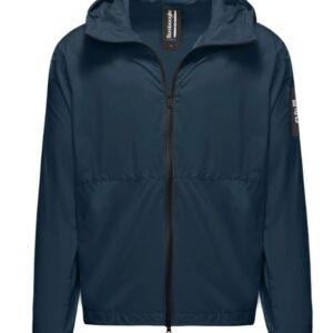 BOMBOOGIE - Giubbino Uomo Giacca Packable Antipioggia Blu Profondo