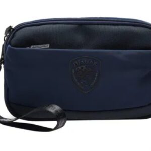BLAUER - Pochette Uomo Thom in Tessuto Blu Navy