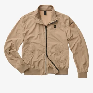 BLAUER - BOMBER LEGGERO SFODERATO ALWIN UOMO BEIGE