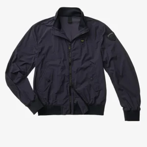 BLAUER - BOMBER LEGGERO SFODERATO ALWIN UOMO BLU