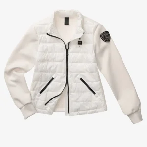 BLAUER - GIUBBETTO MANICHE SCUBA HASKEL DONNA BIANCO