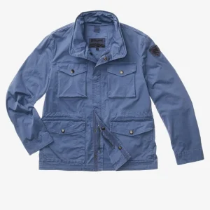 BLAUER - GIACCA TINTA IN CAPO ASHMONT DYED UOMO BLU