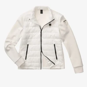 BLAUER - GIUBBETTO MANICHE SCUBA HEBRON UOMO BIANCO