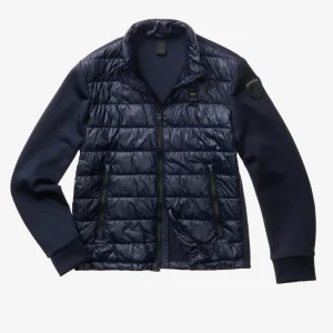 BLAUER - GIUBBETTO MANICHE SCUBA HEBRON UOMO BLU