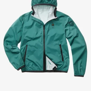 BLAUER - GIACCA A VENTO FARRIN UOMO VERDE