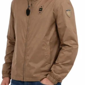 BLAUER - GIACCA CON CAPPUCCIO CARRUTH UOMO MARRONE