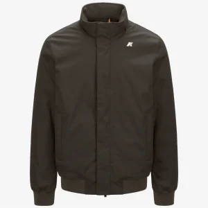 K-WAY - GIACCA AMAURY TWILL MARMOTTA UOMO BLU NERO OLIVA
