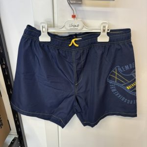 BIKKEMBERGS - COSTUME BOXER MARE BLU