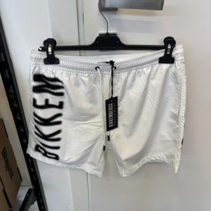 BIKKEMBERGS - COSTUME BOXER MARE BIANCO