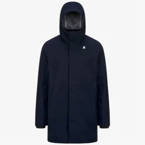 K-WAY - GIACCA TOMMY BONDED JERSEY UOMO BLU