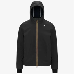 K-WAY - GIACCA JACKO BONDED UOMO NERO