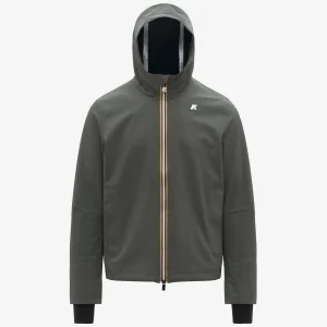 K-WAY - GIACCA JACKO BONDED UOMO VERDE