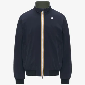 K-WAY - GIACCA ARSENE ST WARM DOUBLE UOMO BLU VERDE