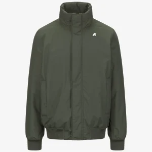 K-WAY - GIACCA ARSENE WARM OTTOMAN UOMO VERDE